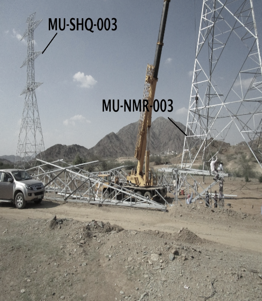 380KV GIS Arrangement of Muhayel West (MHLW) BSP & Bisha (BSH) BSP